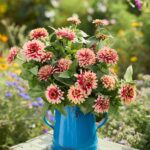 Zinnia Seeds - Swizzle Cherry & Ivory - Image 3